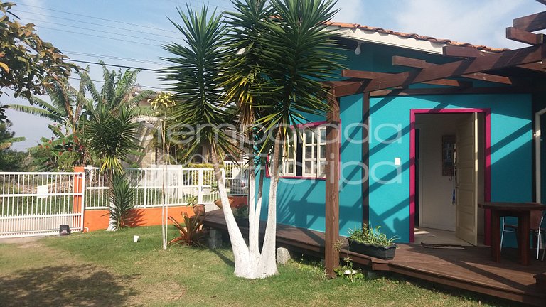 Bangalo para família próximo ao mar