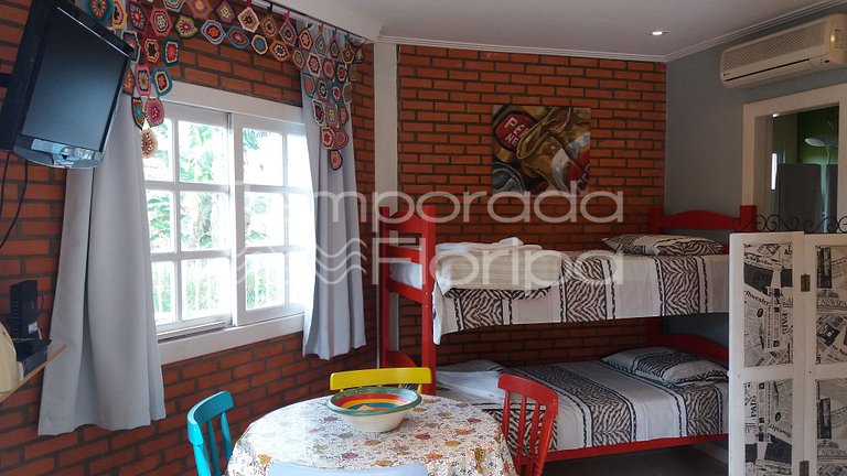 Bangalo para família próximo ao mar